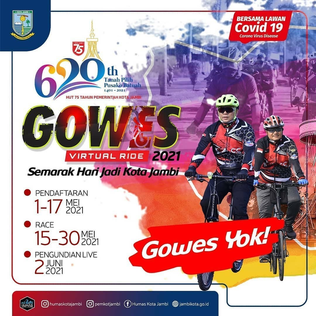 Yuk Daftar Gowes Virtual 2021